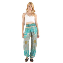 Load image into Gallery viewer, Tone mandala 32 women harem pants in Ocean green PP0004 020032 06