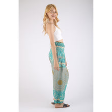 Load image into Gallery viewer, Tone mandala 32 women harem pants in Ocean green PP0004 020032 06