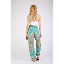 Load image into Gallery viewer, Tone mandala 32 women harem pants in Ocean green PP0004 020032 06