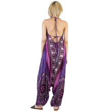 Load image into Gallery viewer, Tribal Dashiki Women&#39;s Jumpsuit in Purple  JP0064 020066 06