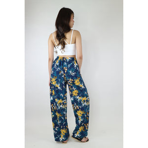 Water Lily Women's Lounge Drawstring Pants in Navy PP0216 013015 02