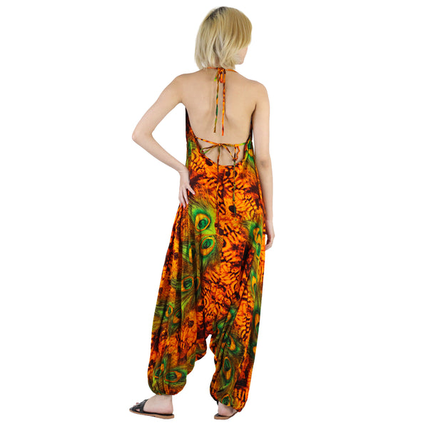 Wild feathers Women's Jumpsuit in Orange JP0064 020073 02