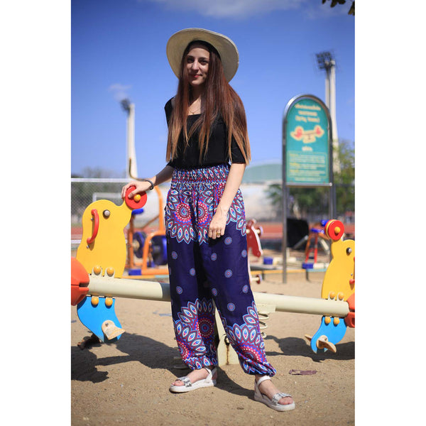 Side sunflower 141 women harem pants in Navy blue PP0004 020141 03