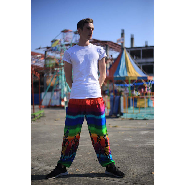 Dancing rainbow 140 men/women harem pants in Green PP0004 020140 01