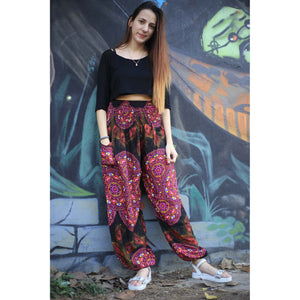 Handmade rose 130 women harem pants in Pink PP0004 020130 04
