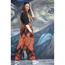 Load image into Gallery viewer, Handmade rose 130 women harem pants in Red PP0004 020130 01