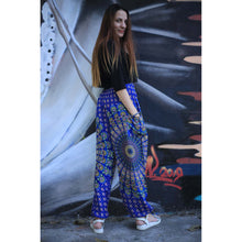 Load image into Gallery viewer, large sunflower 128 women harem pants in Blue PP0004 020128 02