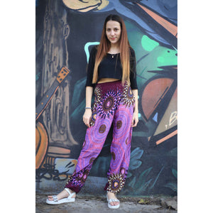 mandala 136 women harem pants in Purple PP0004 020136 01