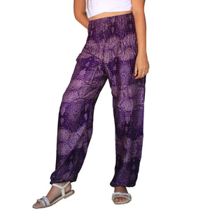 Paisley 133 women harem pants in Purple PP0004 020133 04