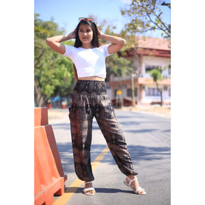 Paisley 133 women harem pants in Black PP0004 020133 03