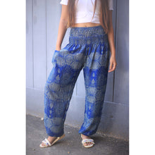 Load image into Gallery viewer, Paisley 133 women harem pants in Blue PP0004 020133 02