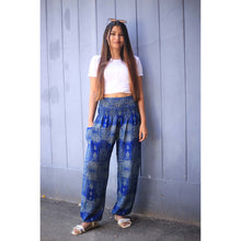 Load image into Gallery viewer, Paisley 133 women harem pants in Blue PP0004 020133 02