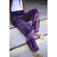 Load image into Gallery viewer, Paisley 133 women harem pants in Purple PP0004 020133 04