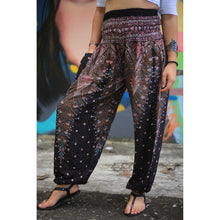 Load image into Gallery viewer, Peacock 7 Men/Women&#39;s Harem Pants in Balck White PP0004 020007 06