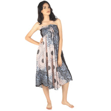 Load image into Gallery viewer, Princess Mandala Women&#39;s Bohemian Skirt in White SK0033 020030 06