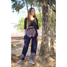 Load image into Gallery viewer, Simple mandala 165 women harem pants in Navy blue PP0004 020165 05