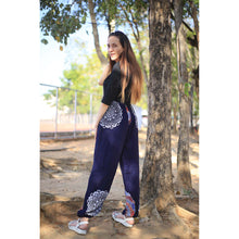 Load image into Gallery viewer, Simple mandala 165 women harem pants in Navy blue PP0004 020165 05