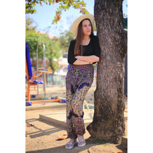 Load image into Gallery viewer, Temple flower 159 women harem pants in Purple PP0004 020159 05
