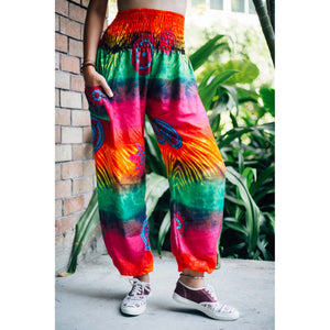 Tie dye 104 women harem pants in Pink PP0004 020104 03