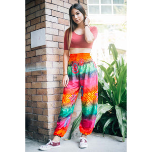 Tie dye 104 women harem pants in Pink PP0004 020104 03